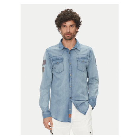 Džínová košile Aeronautica Militare