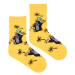 Dětské ponožky Krtek žltý Fusakle