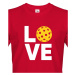 Pánské tričko s potiskem Florbal love - ideální dárek pro florbalistu