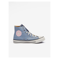 Modré dámské kotníkové tenisky Converse Chuck Taylor All Star Denim Fashion