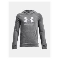 Under Armour Mikina UA Rival Fleece BL Hoodie-GRY - Kluci
