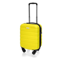 Avancea Cestovní kufr DE2708 žlutý XS