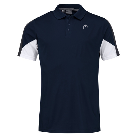 Pánské tričko Head Club 22 Tech Polo Shirt Men Dark Blue XXL