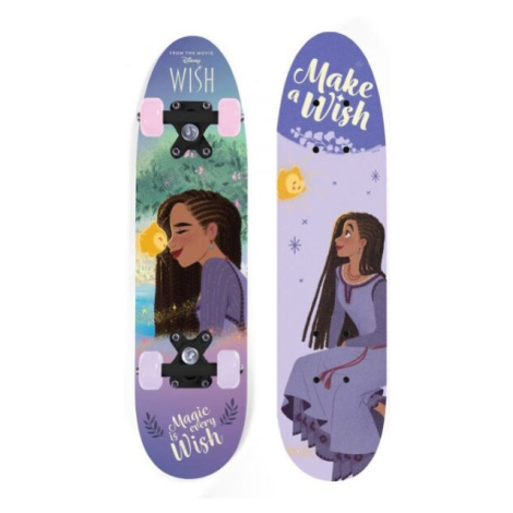 Disney WISH Skateboard, fialová, velikost