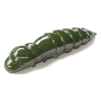 FishUP Gumová Nástraha Dipovaná Pupa Dark Olive 10ks Délka: 3,2cm