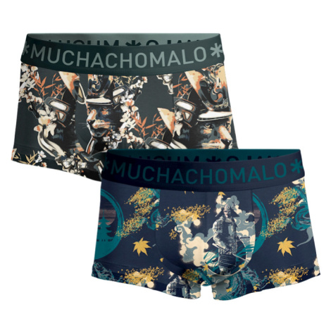 boxerky krátké 2-pack Muchachomalo - Samurai print/print