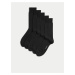 Sada pěti párů pánských ponožek v černé barvě Marks & Spencer