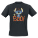 Lilo & Stitch Boo Tričko černá
