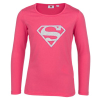 Warner Bros SILA SUPERGIRL Dívčí triko, růžová, velikost