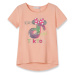 Dívčí triko s flitry - KUGO WK0803, tmavší růžová Barva: Růžová tmavší