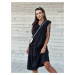 Black summer maxi dress 100% Mayflies cotton