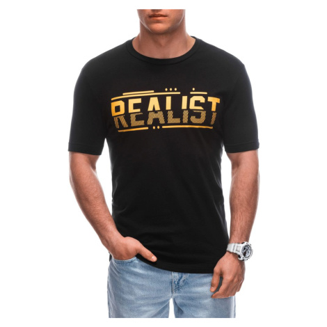 Inny Černé tričko s nápisem Realist S1928