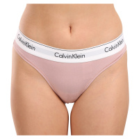 Dámská tanga Calvin Klein růžová (F3786E-TQO)