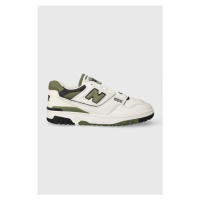 Kožené sneakers boty New Balance BB550DOB bílá barva, BB550DOB