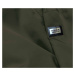 Tenká dámská bunda v khaki barvě s ozdobnou lemovkou (B8142-11)