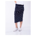 Look Made With Love Sukně 518 Patricia Navy Blue/White