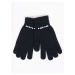 Yoclub Woman's Women's Five-Finger Gloves RED-0227K-AA50-003