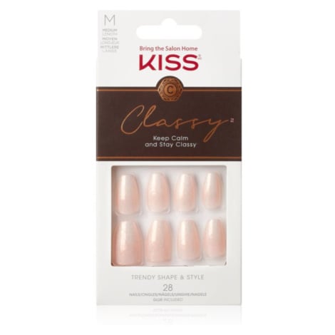 KISS Classy Nails Cozy Meets Cute umělé nehty medium 28 ks