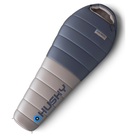 Péřový zimní spacák HUSKY Dopy blue/grey