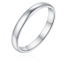 OLIVIE Snubní stříbrný prsten SPŘÍZNĚNÍ 8585