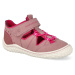 Barefoot dětské sandály Ricosta - Pepino Jerry Sucre/Pink M vegan růžové