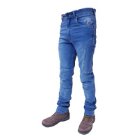 BOLDER 1722 Kalhoty Kevlar jeans stretch modrá