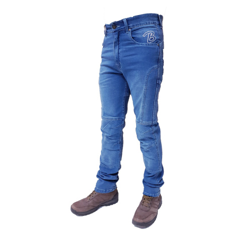 BOLDER 1722 Kalhoty Kevlar jeans stretch modrá