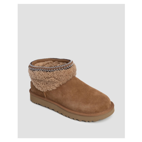 Dámské Boty Ugg Classic Ultra Mini Maxi Curly Boot