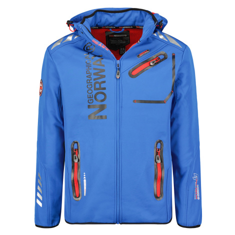 Pánská softshellová bunda GEOGRAPHICAL NORWAY Royaute GTX Barva: Modrá