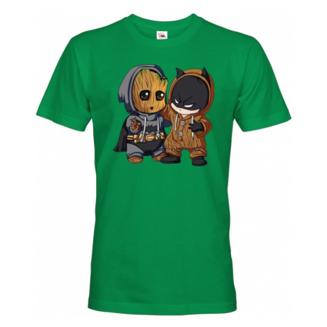 Pánské tričko Batman a Groot - ideální dárek BezvaTriko