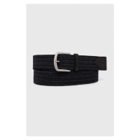 Pásek Polo Ralph Lauren pánský, černá barva, 405666041