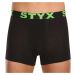 5PACK pánské boxerky Styx sportovní guma černé (5G9602)