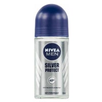 NIVEA - NIVEA MEN Nivea Men Kuličkový antiperspirant Silver Protect Deodoranty 50 ml unisex