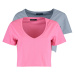 Trendyol T-Shirt - Gray - Regular fit