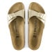 Birkenstock Madrid Birko-Flor Gold Narrow Fit