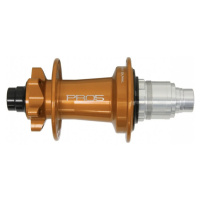 Náboj Hope PRO 5 zadní - oranžový Rozměr: 157x12 mm, HG ořech, Typ uchycení kotouče: Center lock