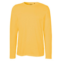 Neutral Pánské tričko s dlouhým rukávem NE61050 Yellow