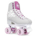 Rio Roller Script Adults Quad Skates - Grey / Purple - UK:7A EU:40.5 US:M8L9