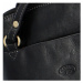 Luxusní kožený kabelko batoh 2 v 1 Katana deluxe, černý