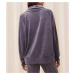 Dámský top Cozy Comfort Velour Sweater - - šedý 00JA - TRIUMPH