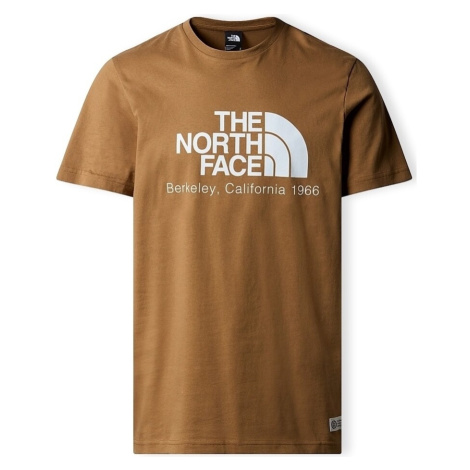 The North Face Berkeley California T-Shirt - Utility Brown Hnědá