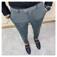 Pánské kalhoty business slim formální styl