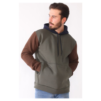 1040 DEWBERRY MEN'S SWEATSHIRT-KHAKI