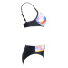 Axis WOMEN'S SWIMWEAR FIXED Dámské dvoudílné plavky, černá, velikost
