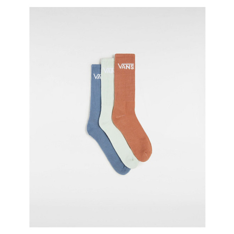 VANS Classic Crew Socks Men Orange, Size