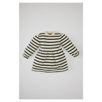 DEFACTO Baby Girl Striped Long Sleeve Dress