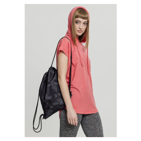 Ladies Sleeveless Jersey Hoody - coral Urban Classics