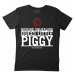 Radiohead tričko, Gucci Piggy BP Organic Black, pánské