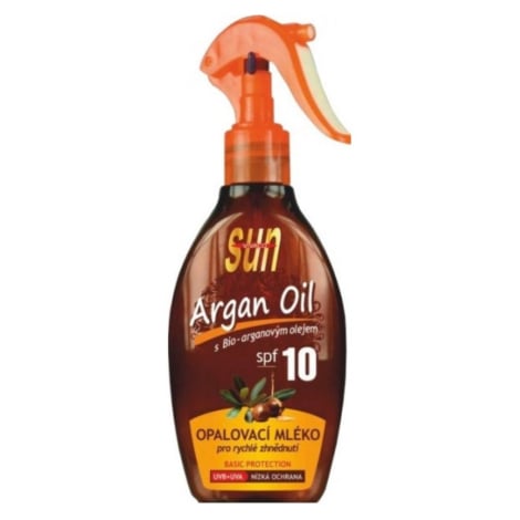 Opalovací mléko SUN Argan oil SPF 10 Vivaco 200 ml
