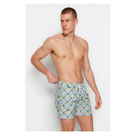 Trendyol Multicolored Men's Standard Size Swim Shorts